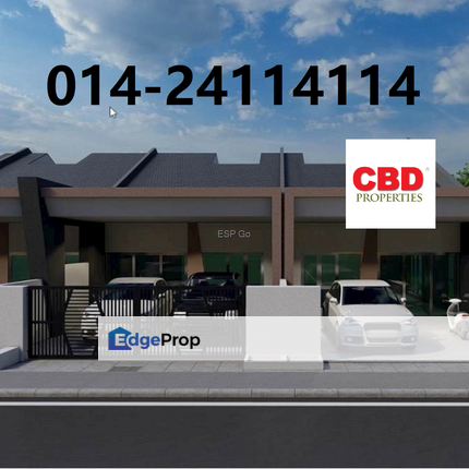 BIDOR SINGLE STOREY SEMI-D CLUSTER FOR SALE, Perak, Bidor