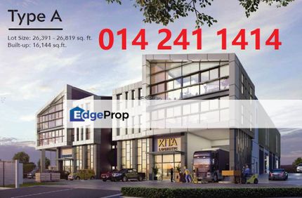 Elmina East, Shah Alam Warehouse For Sale, Selangor, Sungai Buloh