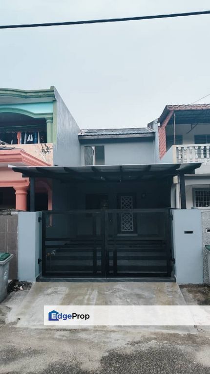 Double Storey Low Medium Cost @ Taman Rinting, Johor, Masai