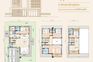The Woodlands @ Horizon Hills - 3 Storey Corner Bungalow with Lift For Rent