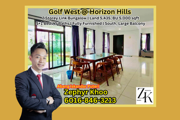The Golf West @ Horizon Hills - Double Storey Link Bungalow For Rent