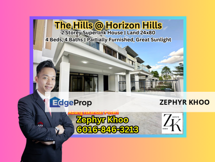 The Hills @ Horizon Hills 2 Storey Superlink House, Johor, Horizon Hills