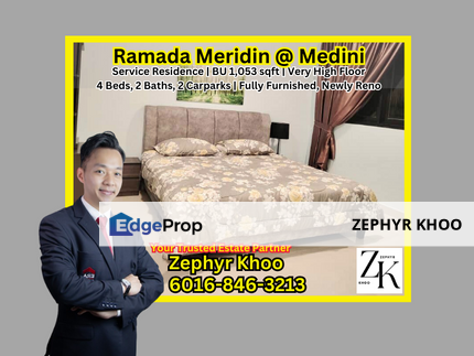 Ramada Meridin @ Medini, Kota Iskandar Service Residence For Rent, Johor, Nusajaya