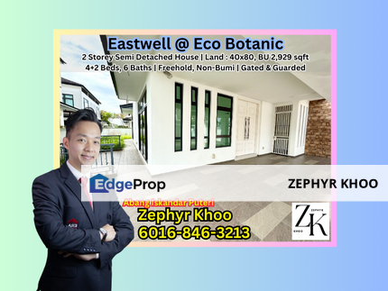 Eastwell @ Eco Botanic 2 Storey Semi Detached House For Sale, Johor, Nusajaya