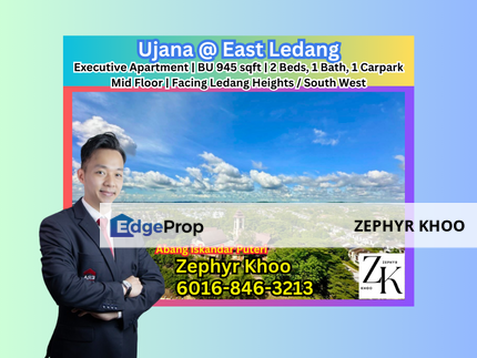 Ujana Executive Apartment @ East Ledang Apartment For Sale, Johor, East Ledang