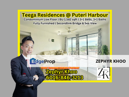 Teega Residences @ Puteri Harbour Condominium For Rent, Johor, Kota Iskandar