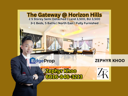 The Gateway @ Horizon Hills 2.5 Storey Semi Detached House For Sale, Johor, Nusajaya