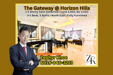 The Gateway @ Horizon Hills 2.5 Storey Semi Detached House For Sale Now!