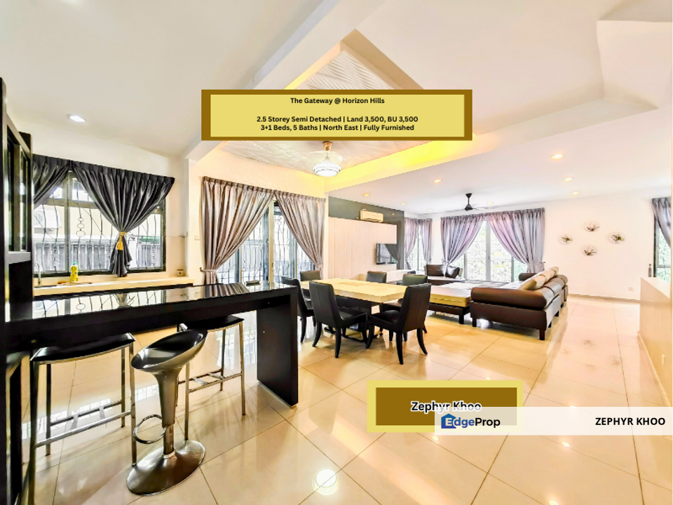 The Gateway @ Horizon Hills 2.5 Storey Semi Detached House For Sale Now!, Johor, Horizon Hills