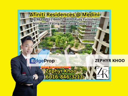 Afiniti Residences @ Medini, Iskandar Puteri Condominium For Sale, Johor, 