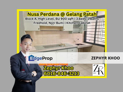 Nusa Perdana @ Gelang Patah Service Apartment For Sale, Johor, Gelang Patah