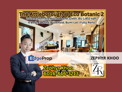  The Attleborough @ Eco Botanic 2 2 Storey Terrace House For Sale, Johor, Nusajaya