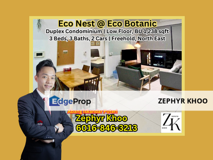 Eco Nest @ Eco Botanic Duplex Condominium For Sale, Johor, Nusajaya