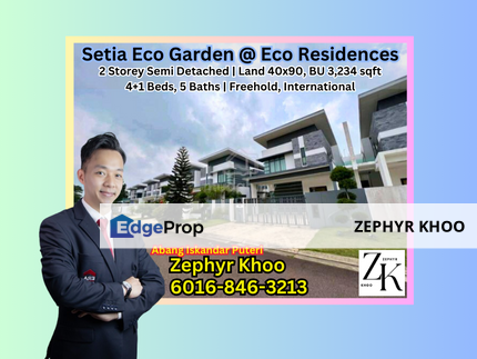 Setia Eco Garden @ Eco Residences 2 Storey Semi Detached House For Sale, Johor, Gelang Patah