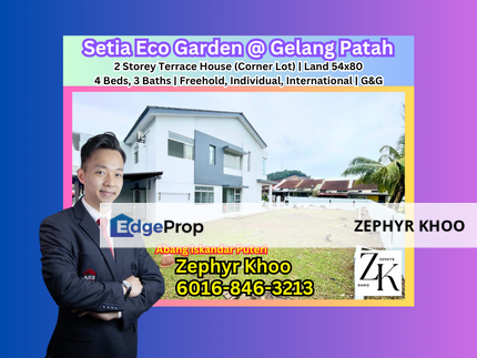 Setia Eco Garden @ Gelang Patah 2 Storey Terrace House For Sale, Johor, Gelang Patah