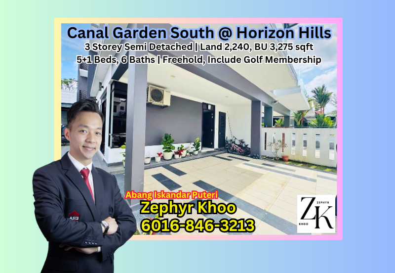 The Canal Garden South, Horizon Hills
