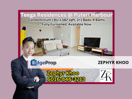 Teega Residences @ Puteri Harbour Condominium For Rent, Johor, Kota Iskandar