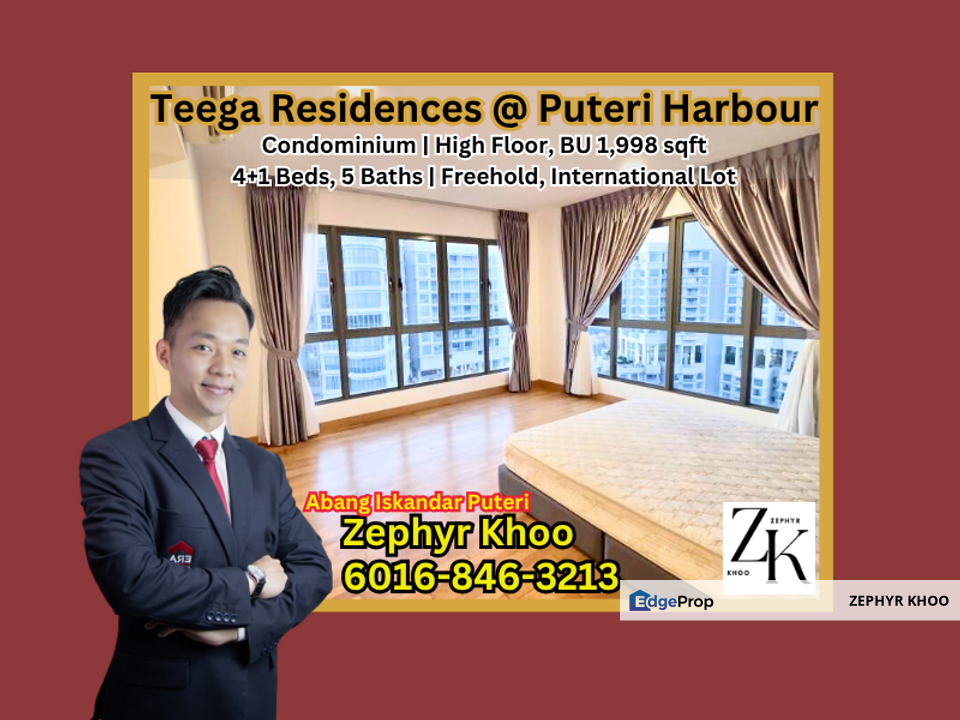 Teega Residences @ Puteri Harbour Condominium For Sale, Johor, Kota Iskandar