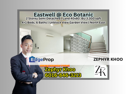 Eastwell @ Eco Botanic 2 Storey Semi Detached House For Sale, Johor, Nusajaya