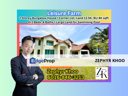 Leisure Farm 2 Storey Bungalow House For Sale, Johor, Gelang Patah