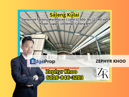Saleng Kulai  Detached Factory Warehouse For Rent, Johor, Kulai