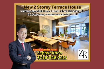 Iskandar Puteri 2 Storey Superlink House For Sale!