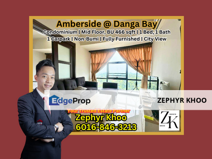 Amberside @ Country Garden Danga Bay Condominium For Sale, Johor, Johor Bahru