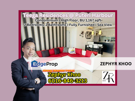 Teega Residences @ Puteri Harbour Condominium For Rent, Johor, Kota Iskandar