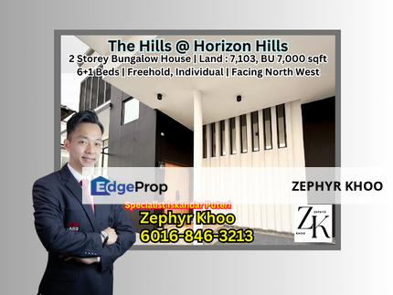 The Hills @ Horizon Hills 2 Storey Bungalow House For Rent, Johor, Nusajaya