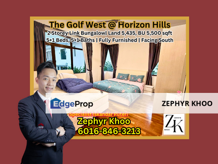 The Golf West @ Horizon Hills 2 Storey Link Bungalow House For Rent, Johor, 