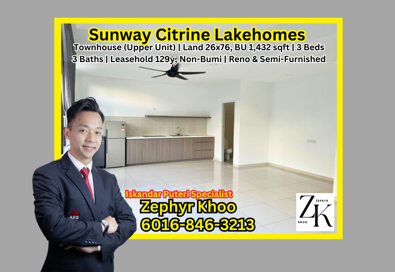 Sunway Citrine Lakehomes