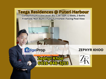 Teega Residences @ Puteri Harbour Condominium For Sale, Johor, Kota Iskandar
