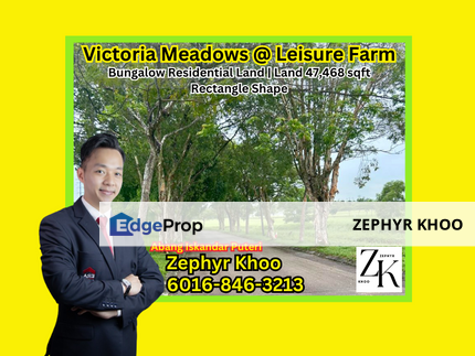 Victoria Meadows @ Leisure Farm Bungalow Residential Land For Sale, Johor, Gelang Patah