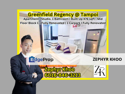 Dedaun Hijau - Greenfield Regency @ Tampoi Apartment, Johor, Tampoi