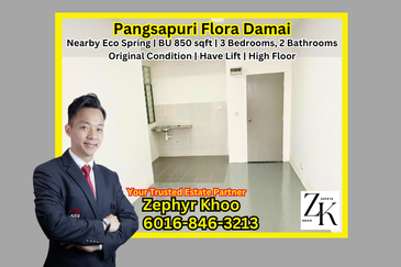 Pangsapuri Flora Damai Nearby Eco Spring Apartment For Sale