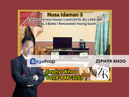 Taman Nusa Idaman 3 Iskandar Puteri 2 Storey Terrace House, Johor, Nusajaya