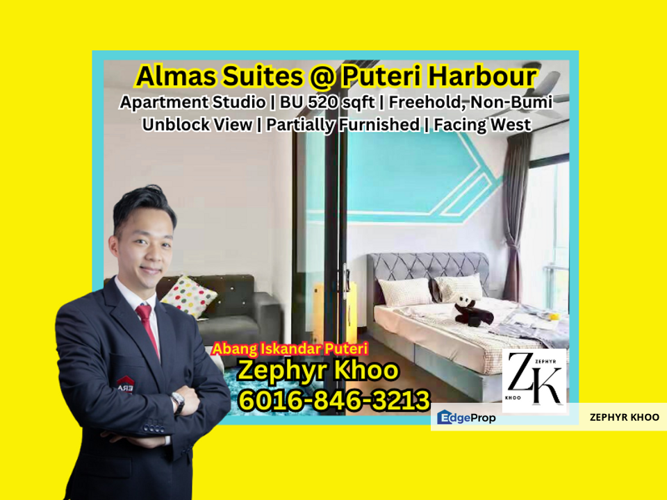 Almas Suites @ Puteri Harbour Apartment For Rent, Johor, Kota Iskandar