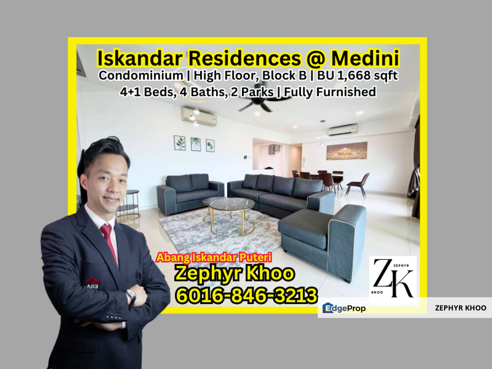 Iskandar Residences @ Medini Condominium For Rent, Johor, Nusajaya