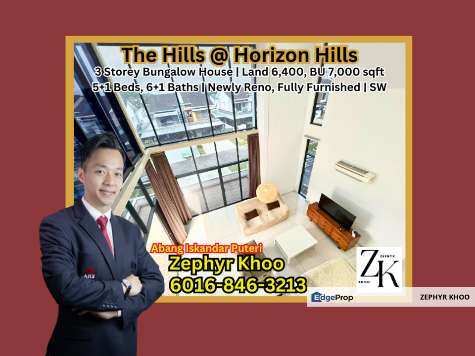 The Hills @ Horizon Hills 3 Storey Bungalow House For Sale, Johor, Nusajaya