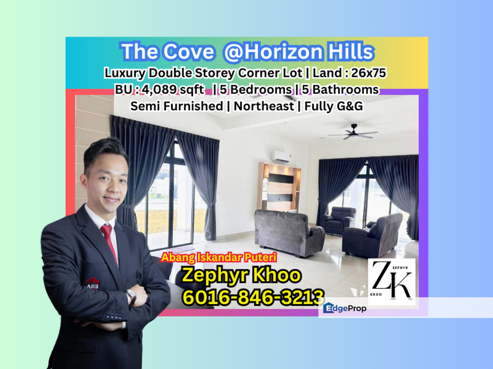 The Cove X, Jalan Serambi, Iskandar Puteri (Nusajaya) For Rent, Johor, Nusajaya