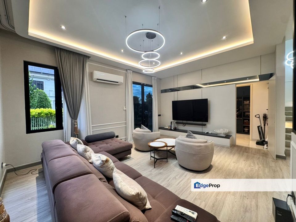 Eco Botanic, The Chateau @ Iskandar Puteri, Three-Storey European Style Semi-Detached House for Sale, Johor, Nusajaya