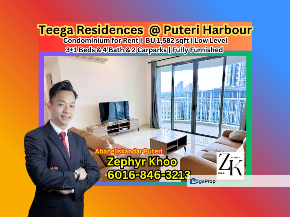 Teega Residences, Puteri Harbour @ Iskandar Puteri Condominium for Rent !, Johor, Kota Iskandar