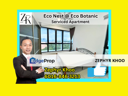 926 sqft 2+1beds 2 baths Fully Furnished Eco Nest @ Eco Botanic, Iskandar Puteri Service Apartment For Sale , Johor, Nusajaya