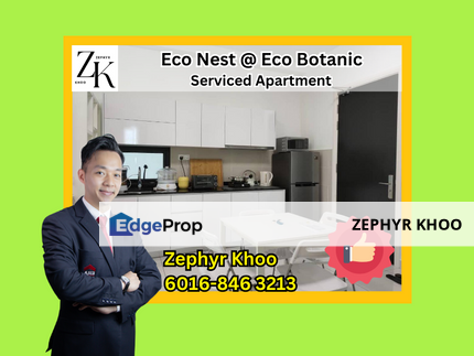 678sqft 2beds Very High Floor Fully Furnished For Sale Eco Nest @ Eco Botanic, Iskandar Puteri Service Apartment For Sale  Pangsapuri Servis Untuk D, Johor, Nusajaya