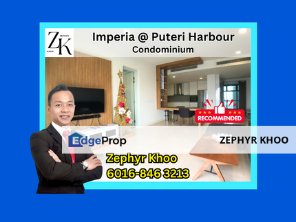 3+1beds High Floor Fully Furnished Build In Cabinets, Johor, Kota Iskandar