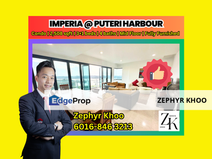 2508sqft Big Apartment Imperia Puteri Harbour For Rent, Johor, Kota Iskandar