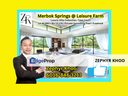 Merbok Springs @ Leisure Farm 💎 [FOR SALE] Luxury Villa Collection For Sale, Johor, Gelang Patah