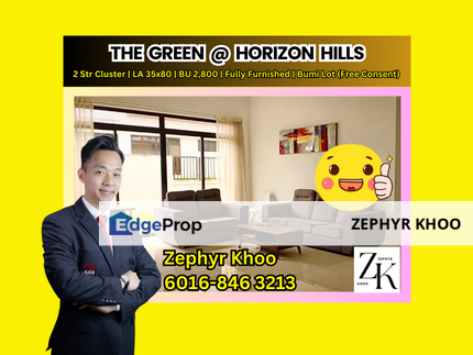 The Green 💚 Fully Furnished, Johor, Horizon Hills