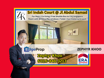 Sri Indah Court Free Shuttle Bus For Rent Work in Singapore Woodlands, Johor, Johor Bahru