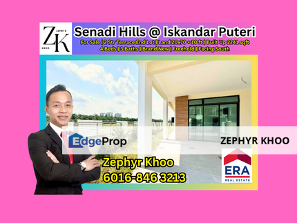 Senadi Hills Brand New For Sale, Johor, Nusajaya